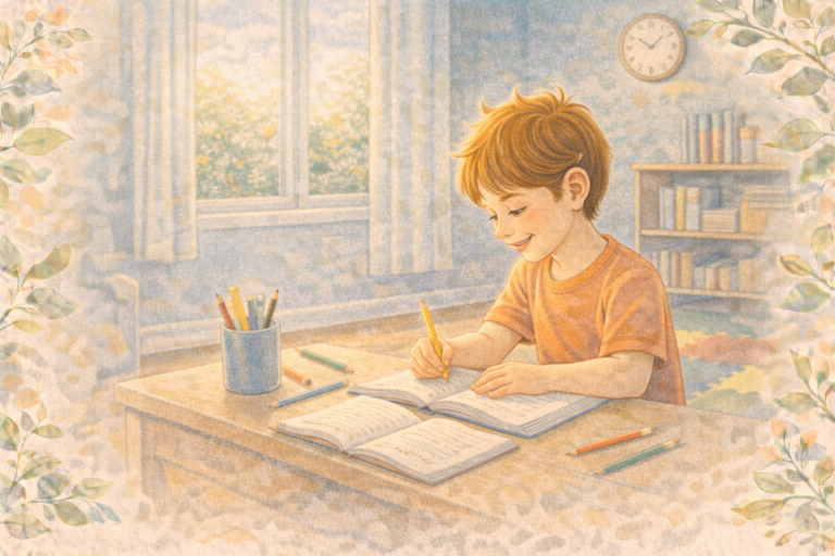 Шаблон режима дня школьника 6-12 лет